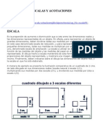 Escalas y Acotaciones Unidad 2