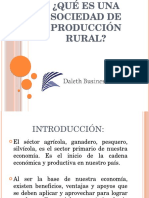 Sociedad de Produccion Rural 20 01 2018