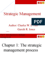 Strategic Management: Author: Charles W. L. Hill Gareth R. Jones