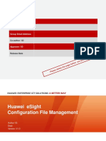 ESight V300R001C10 Configuration File Management