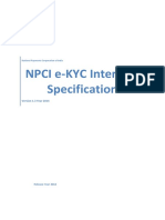 E-KYC Interface Specification Version 1.3