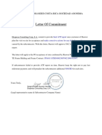 Commitment Letter For FAC Under TE Frame Bidding (Ekspresa)