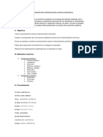 Informe Nomenclatura Quimica Inorgánica