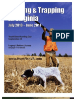 Virginia 2010-2011 Hunting & Trapping Regulations