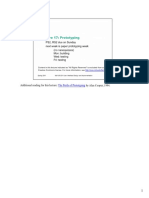 Additional Reading For This Lecture: by Alan Cooper, 1994.: The Perils of Prototyping