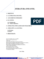 La Literatura Infantil PDF