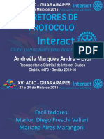 Treinamento Protocolo Interact (Salvo Automaticamente)