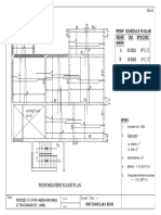 B 10 MM 8" C/C 10 MM 6" C/C A: Reinf. Schedule in Slab Reinf. Dia Spacing Mark