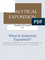 Analytical Exposition: Nurlaila Tul Arafah 25