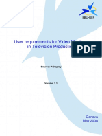 EBU Tech 3320 User Requirements For Video Monitors PDF