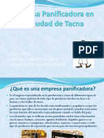 Empresa Panificadora en La Ciudad de Tacna