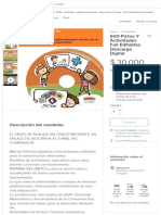 600 Pictos Y Actividades Full Editables Descarga Digital - $ 30.000 en Mercado Libre