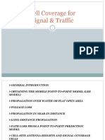 Cell Coverage For Signal Traffic