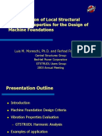 Machine Foundation Design 2003