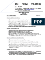 Dsunzh Fo - Ky Vfecdkiqj LJXQTK N-X: Electrostatics