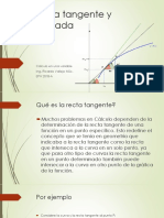 1 EXM Recta Tangente y Definición de Derivada PDF