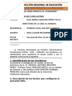 Informe Legal