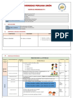 Sesión de Aprendizaje N 4