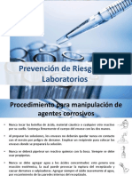 Prevención de Riesgos en Laboratorios PDF