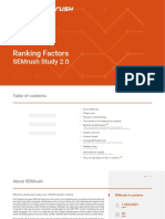 SEMrush Ranking Factors Study 2 0