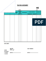 Siemens HSE: Task Risk Assessment