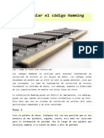 Cómo Calcular El Código Hamming