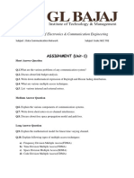 Data Communication Assignment