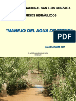 Manejo Del Agua de Riego