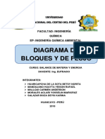 Diagrama de Bloques de Flujos de Tratamiento de Aguas Residuales