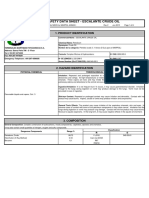 MSDS Crude Oil