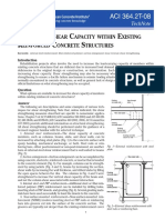 I S C e R C S: ACI 364.2T-08
