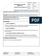 Procedimiento de Control Ambiental