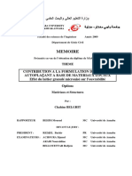 Contribution A La Formulation D'un Beton Autoplaçant A Base de Materiaux Locaux Effet Du Laitier Granulé Micronisé Sur L'ouvrabilité