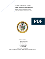 Universidad Técnica de Ambato Facultad de Ingeniería Civil Y Mecánica Carrera de Ingeniería Mecánica Diseño de Proyectos de Investigación