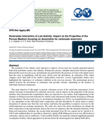 Article Rock Water Interaction Low-Salinity Impact On The Properties of The Porous Medium Dissolution C Angarita S Soler