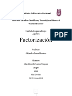 Factorizacion