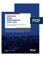 Bases Programáticas 2020-2025 Del Frente Amplio