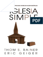 Iglesia Simple Como Volver Al Thom S Rainereric Geiger PDF