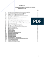 Modulo IV - Planificacion para El Manejo y Gestion de Cuencas Hidrograficas - Catie