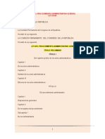 Ley #27444 Ley Del Procedimiento Administrattivo Gral