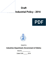 001 Draft - IPR-2014 Odisha Industrial Policy 2014