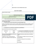 Lesson Plan Sight Word The