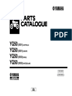 Parts Catalogue MBK Nitro