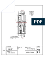 C A D E B 1: Subject & Code: Water Resource Engineering Project Title: Plans Sheet No