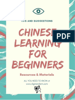 Learn Chinese For Beginners PDF