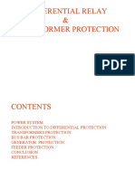 Differential Relay Transformer Protection