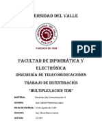 Multiplexacion TDM