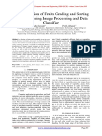 Implementation of Fruits Grading and Sorting System by Using Image Processing and Data Classifier