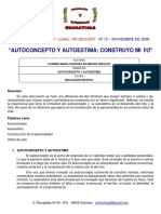 Autoconcepto y Autoestima PDF