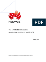 The Path To 5G in Australia 03 August 2018 2